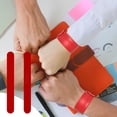 thumbnail image 4 of 2 pulseras de silicona con cierre a presión, enrollables, con estampados de dibujos animados y herramientas de almacenamiento., 4 of 8