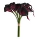 thumbnail image 1 of 20pc PU Mini Calla Simulación Flor Decoración de Boda Artificial Sentir Ramo de Flores de Novia, 1 of 8