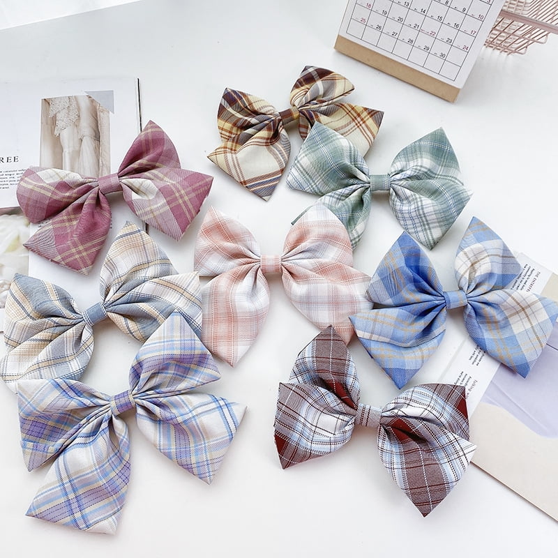 8 Pcs Bow Hair Clips, Korean-Style Flower Hair-Bow Barrette Hair Accessories, Handmade Hair Decor For Women Girls (8 Colors) | Walmart Canada 8 Pcs Bow Hair Clips, Korean-Style Flower Hair-Bow Barrette Hair Accessories, Handmade Hair Decor For Women Girls (8 Colors) | Walmart Canada