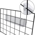thumbnail image 2 of 2pcs Bird Feeder Cage Indoor Outdoor Bird Feeder Waterer Bird Cage Plastic Bird Feeder Parrot Food Water Bowl Compatible With Parrot Pigeons White, 2 of 3