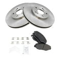 thumbnail image 2 of TRQ Front Brake Pad & Rotor Kit Brake Pads Brake Rotor Semi-Metallic Fits Select 2003-2008 Honda Pilot, 2 of 5