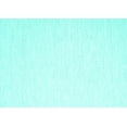 thumbnail image 1 of Ahgly Company Indoor Rectangle Solid Turquoise Blue Modern Area Rugs, 7' x 9', 1 of 4