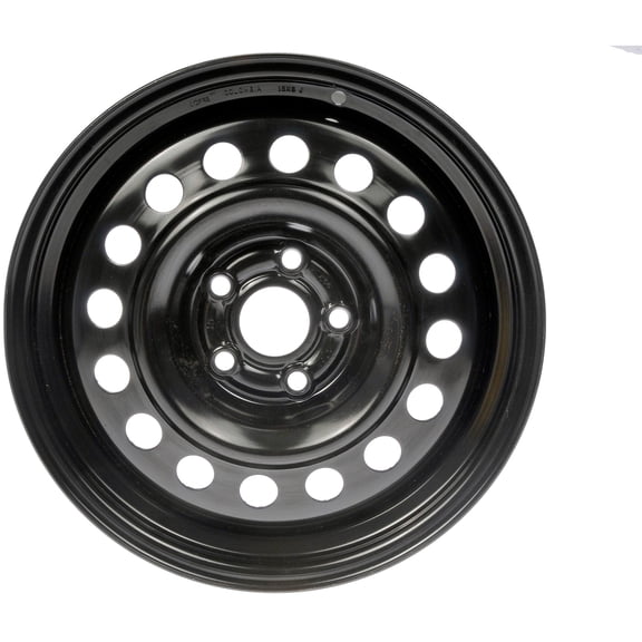 Dorman 939-119 Steel 15" Wheel Rim 15 x 6-inch 5-Lug Black, for Specific Toyota Models