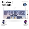 thumbnail image 2 of Open House Vinyl Decal 24 Inch x 9 Inch Weatherproof Heavy-Duty Adhesive Backing | Real Estate Promotions, Event Marketing, Professional Signage | Made in USA, 2 of 6