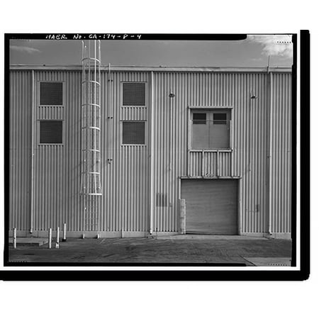 Historic Print, Hughes Aircraft Company, Prototype Manufacturing Building, 6775 Centinela Avenue, Los Angeles, Los Angeles County, CA - 4, 16" x 20"