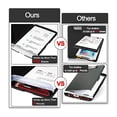 thumbnail image 3 of 2Pack Clipboard with Storage,A4 Size High Capacity Nursing Clipboards,Heavy Duty Office Clipboard Folder with Metal Clip,2 x Storage Clipboard,Black, 3 of 8