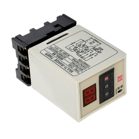 Timer Relay, 24V Delay Timer Relay, 5A 0.01S-99H For Communication ...