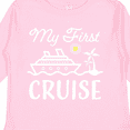 thumbnail image 4 of Inktastic My First Cruise with Cruise Ship and Palm Trees Boys or Girls Long Sleeve Toddler T-Shirt, 4 of 5