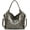 Grey, variant on CoCopeaunts Womens PU Leathers Tote Bag Large Capacity Hobo Bag Retro Shoulder Crossbody Bag with Adjustable Strap Retro Handbag