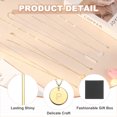 thumbnail image 4 of Collares Iniciales en Capas Uxcell para Mujeres, Collar de Letra P Baño de Oro de 14K, Colgante en Capas, Regalos de Cumpleaños para Hombres y Mujeres, Accesorio de Fiesta, 4 of 6