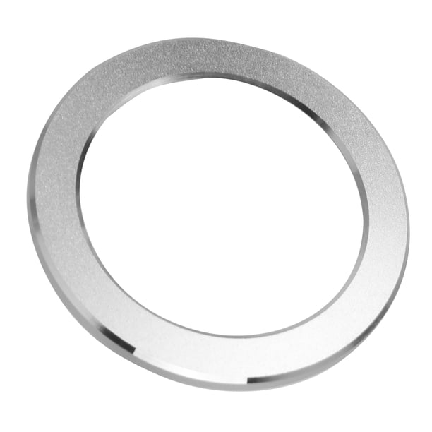Embellecedor De Anillo De Botón, Embellecedor De Anillo De Botón De Encendido Impermeable Que No Destiñe, Plateado Para Reemplazo De Embellecedor Interior De Coche Para
