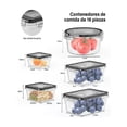 thumbnail image 5 of Contenedores Plásticos Herméticos Para Almacenar 16 Piezas, 5 of 5