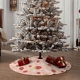 thumbnail image 4 of Sikiie Strawberries Nativity Christmas Tree Skirt, Jesus Christian Winter Holiday Tree Mat Decoration(30-48IN), 4 of 6