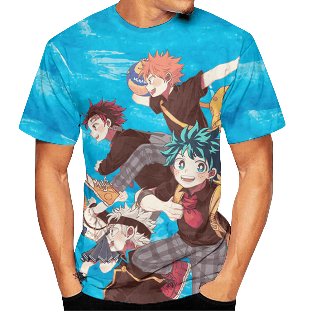 Anime Cute Stitch Fashion Casual Shirt Streetwear Cartoon Top,Adult-4XL,#H  - Walmart.com