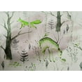 thumbnail image 5 of oneOone Cotton Cambric Green Fabric Deer Dress Material Fabric Print Fabric By The Yard 42 Inch Wide, 5 of 6