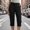 Black#1, variant on Drovellove Women's High Waist Elastic Waist Pants with Belt and Pockets – Casual Solid Drawstring Trousers for Beach Vacation or Daily Office
