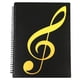 thumbnail image 1 of Desiderio 1 carpeta de música de 30 páginas (puede caber 60 hojas) Carpeta de música A4 Libro de partituras de piano, Negro, 1 of 5