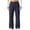 Navy, variant on Ohufall Men's Pants Solid Color Comfy Sweat Pant Lightweight Everyday Wide Sport Pant