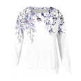 thumbnail image 5 of Dyegold Sweatshirts For Women Loose Fit Vintage Floral Print Long Sleeve T Shirts Fall Fashion 2023 Pullover Tops Sweaters, 5 of 5
