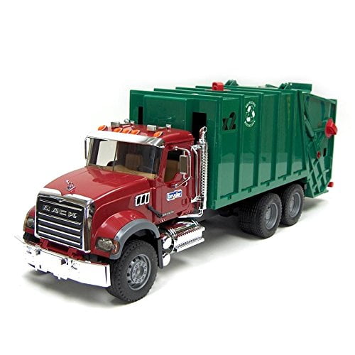 bruder mack garbage truck