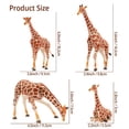 thumbnail image 2 of Figuras de animales Toymany Giraffe Family, 4 unidades para niños a partir de 3 años, 2 of 9