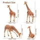 thumbnail image 2 of Figuras de animales Toymany Giraffe Family, 4 unidades para niños a partir de 3 años, 2 of 9