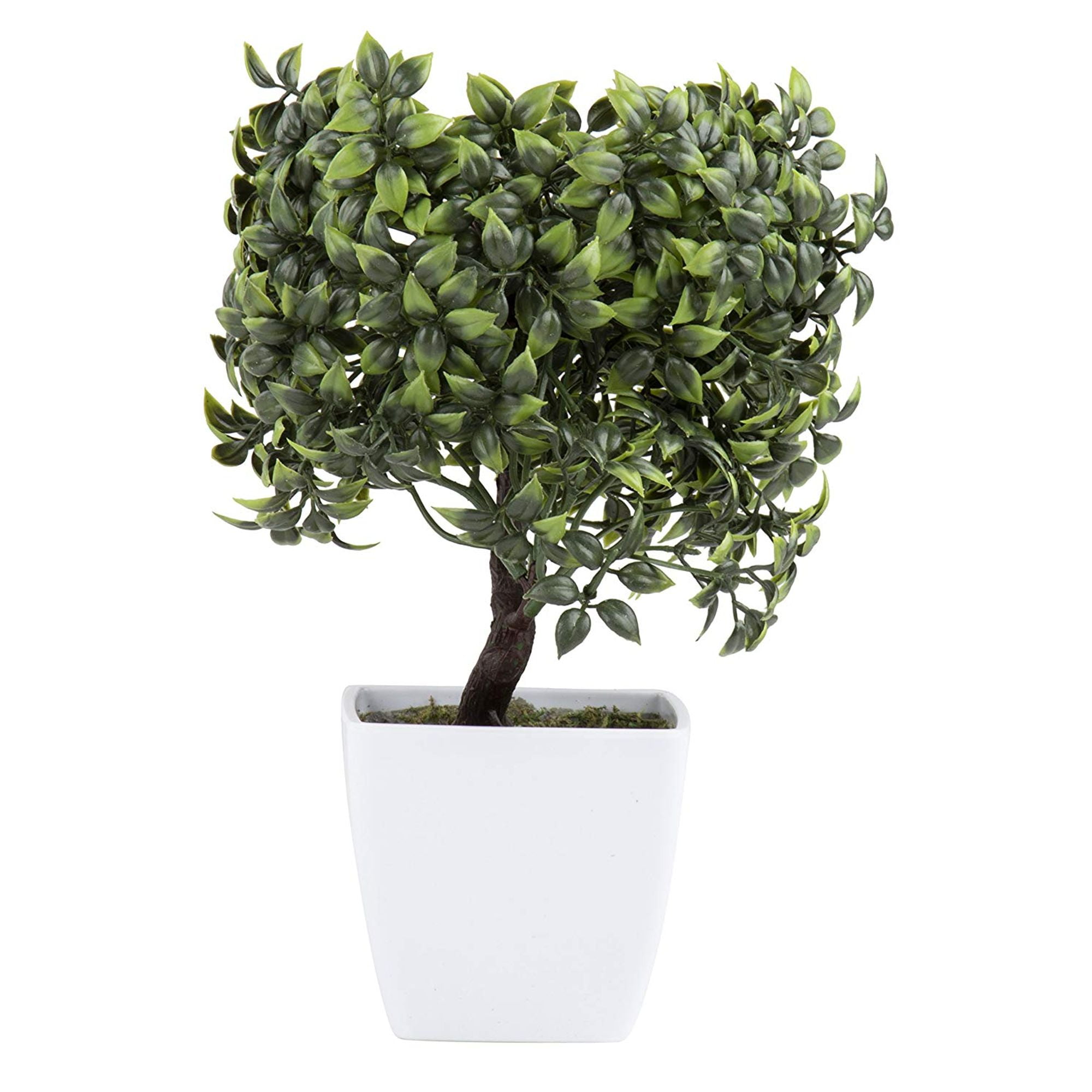 Juvale Artificial Bonsai Tree Fake Plant Decoration Potted