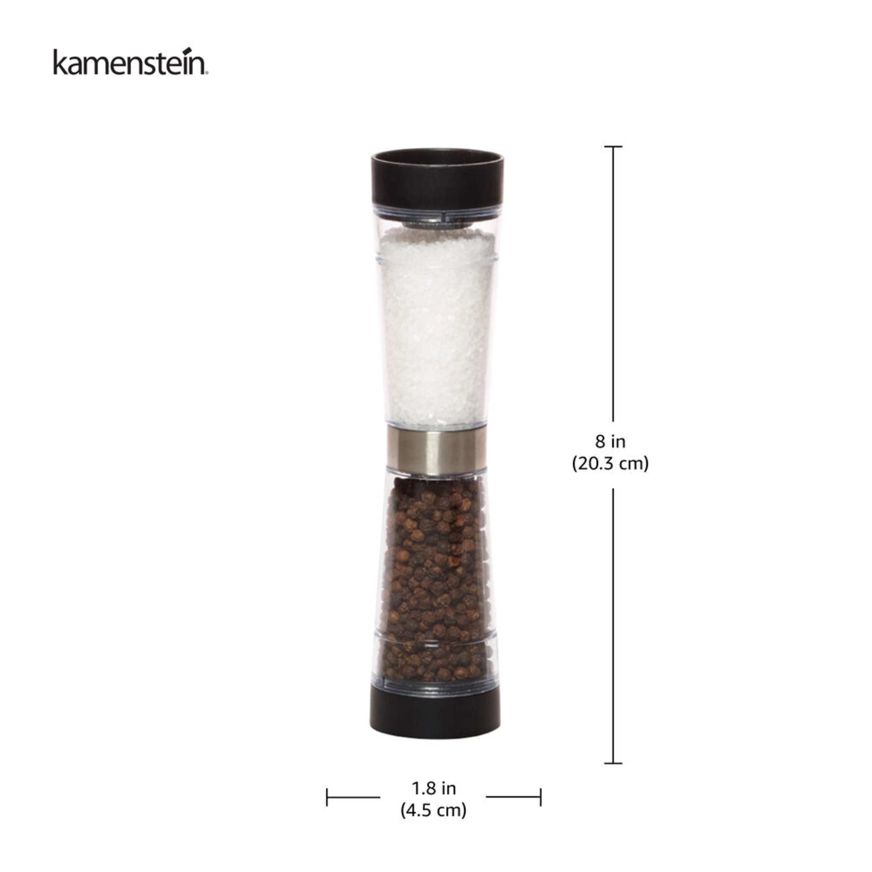 Kamenstein Dual Salt and Pepper Grinder