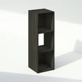thumbnail image 4 of Furinno Pelli Cubic Storage Cabinet in Bookcase in Bookshelf in 3-Cube Espresso, 4 of 6