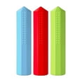 thumbnail image 2 of Cqxid Stylo à Moins de 10 $ Embouts de Crayon à Mâcher Ensemble de 3 Embouts de Crayon Embout Sensoriel en Silicone Embout de Crayon à Mâcher Embouts de Crayon Colorés Ensemble Embout de Crayon Tubes à Mâcher Embouts de Crayon pour Garçons A, 2 of 9