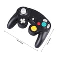 thumbnail image 5 of Wired Game Controller Plug and Play Single Point Vibration Gamepad Joystick for GC for Wii Black, 5 of 5