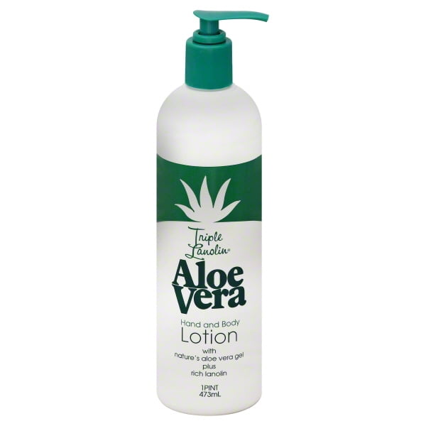 Triple Lanolin Aloe Vera Lotion 16 oz