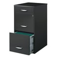 thumbnail image 3 of Space Solutions 3 Drawer Letter Width Vertical File Cabinet with Pencil Drawer, Pearl White, 3 of 5