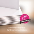 thumbnail image 6 of Cake S.O.S 10x14 inch Rectangle White Coated Cardboard Cake Board, Greaseproof, (100-pack), 6 of 8
