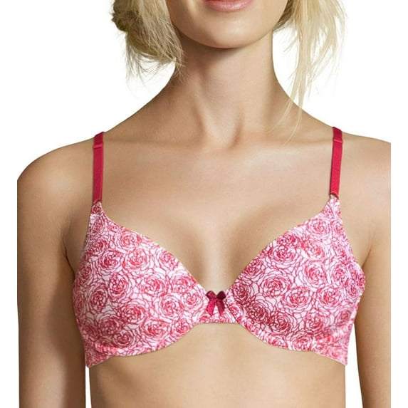 Maidenform Womens One Fab Fit Tailored T-Shirt Bra, 38D