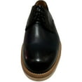thumbnail image 3 of Kenneth Cole New York Mens Timony Leather Lace Up Navy Blue Oxfords 9.5M, 3 of 5