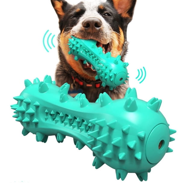 RV Rmolitty Cepillo de dientes para perros, juguete para masticar perros, palo de limpieza de dientes de goma resistente a las mordeduras para perros pequeños y medianos (azul) Sailing Electrónica