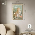 thumbnail image 5 of Leopard Spring Canvas Vintage Animal Art by Art Remedy, Gold Frame, 20" x 30", 5 of 7