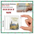 thumbnail image 2 of Christmas Cash Gift Ornament, 3.14" Clear Acrylic Money Holder, Double-Sided Printed Hanging Decor for Xmas Tree, Stocking Stuffer & Holiday Gifting, 2 of 6