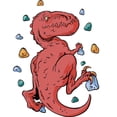 thumbnail image 2 of CafePress - Trex Indoor Rock Climbing - Decorative 8x10 Picture Frame, 2 of 2