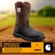 thumbnail image 4 of Botas de trabajo Carhartt Ironwood con punta de seguridad y aislamiento impermeables para hombre, Wellingtons de 11 pulgadas con aislamiento de 400 g, suela EH y antideslizante, marrón/negro, 9 W, 4 of 6