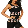 thumbnail image 2 of Balery Baker Gnome Camiseta sin mangas estampada ligera para mujer, tops de entrenamiento sin mangas, camisetas de yoga transpirables de secado rápido.-Medium, 2 of 7