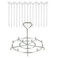 thumbnail image 1 of LILELIS Brochettes Plates en Métal Inoxydable BBQ Barbecue Brochette Grand Réutilisable Grill Camping Maïs Éclaté Cuiseur Bikini Bâtons, 1 of 8