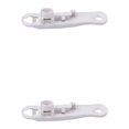 thumbnail image 3 of Moyic Rebanadora de frijoles de acero inoxidable, repuesto Manual lavable para cocina, restaurante, cocina, rallador, peladores, accesorios Blanco 2Conjunto, 3 of 6
