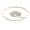 thumbnail image 5 of 50cm Dimmable LED Ceiling Light Acrylic Round Chandelier Ceiling Lamp +Remote, 5 of 22