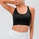 thumbnail image 3 of Women Ladies Solid Color Sports Bra Underwear Fitness Running Yoga Bras Casual Crop Tops, 3 of 4