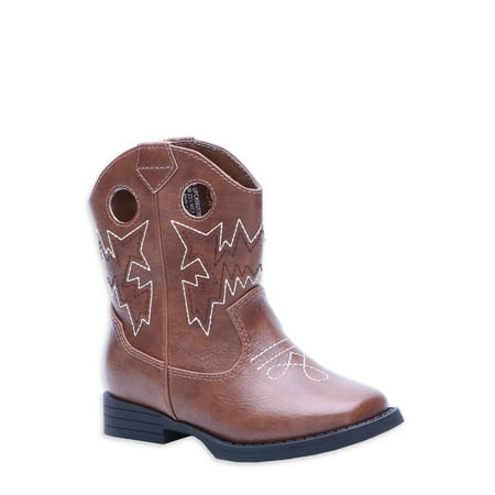 Wonder Nation Toddler Boy or Girl Western Cowboy Boot, Sizes 7-12