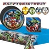 Marvel Avengers Ironman, Captain America, Hulk, Thor Birthday Party Supplies