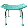 thumbnail image 3 of TISHITA Adjustable Bath Stool Shower Chair Aluminum Alloy Legs for Elderly Versatile, 3 of 8