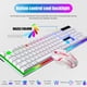 thumbnail image 4 of TOPWONER Combo de teclado y mouse inalámbricos, ultradelgados, recargables, de tamaño completo, para Windows, laptop, notebook, PC, computadora de escritorio (blanco), 4 of 8